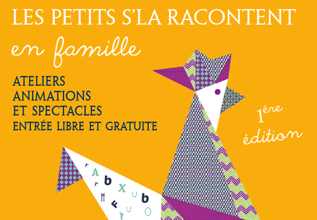 ...ou comment donner le goût de la lecture dès le plus jeune âge ! Les Petits s'la racontent en famille...