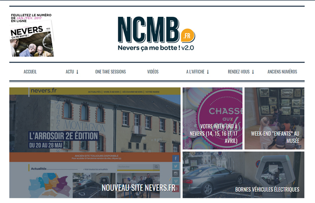 ...Vous trouverez désormais toutes les actus de la Ville de Nevers sur nevers.fr ! Le site ncmb.fr n'existe plus...