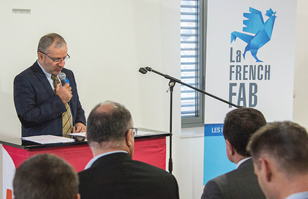 © Gildas Bizeul Denis Thuriot lors de la conférence de presse à l'Inkub.
