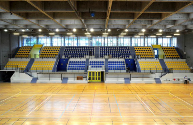 © Ville de Nevers Rénovation des gradins de la Maison des Sports
