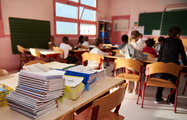 © Ville de Nevers Salle de classe.