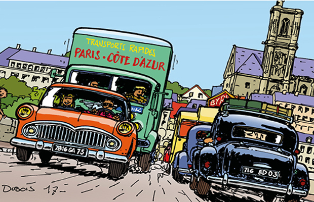 Les illustrations de Thierry Dubois seront exposées à la médiathèque Jean-Jaurès.