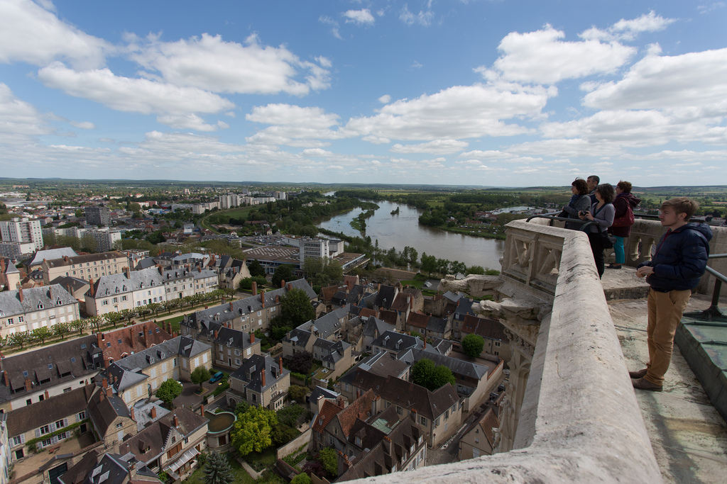 ... on prend de la hauteur ! Ce week-end à Nevers...