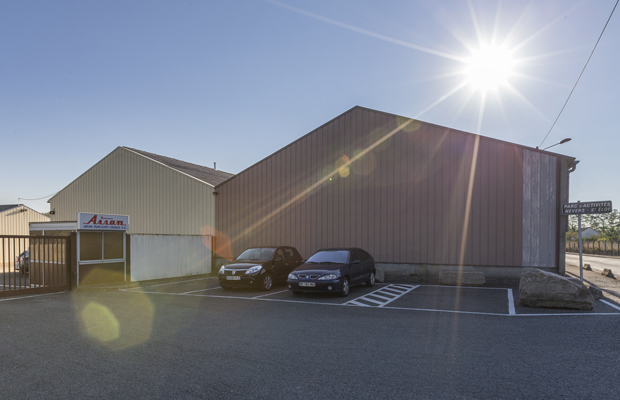 © Pascal François Une entreprise de la zone industrielle de Nevers Est.