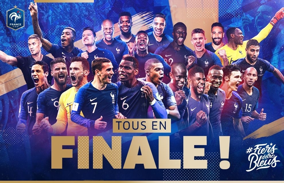 © FFF Les Bleus sont en finale ! Un match à suivre sur écran géant au stade de Challuy.