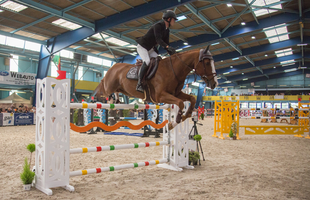 © Ville de Nevers Premier Jump'indoor à Nevers en 2017.