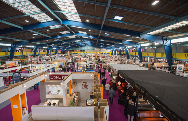 © Ville de Nevers Le Centre-Expo durant la Foire Expo de Nevers.