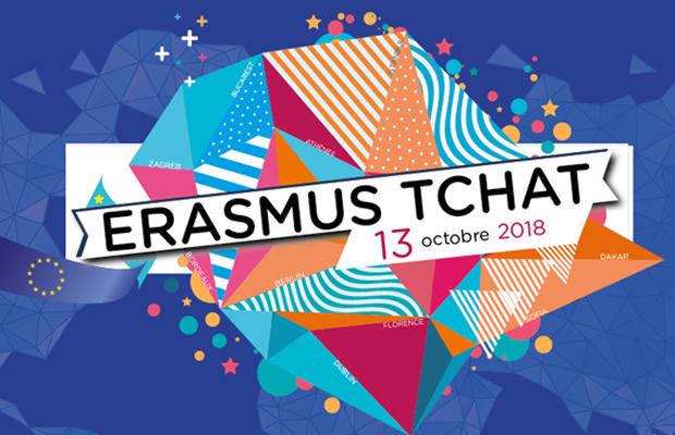 Erasmus Tchat, c'est une "bibliothèque humaine" offerte à tous pour découvrir des expériences à l'international.