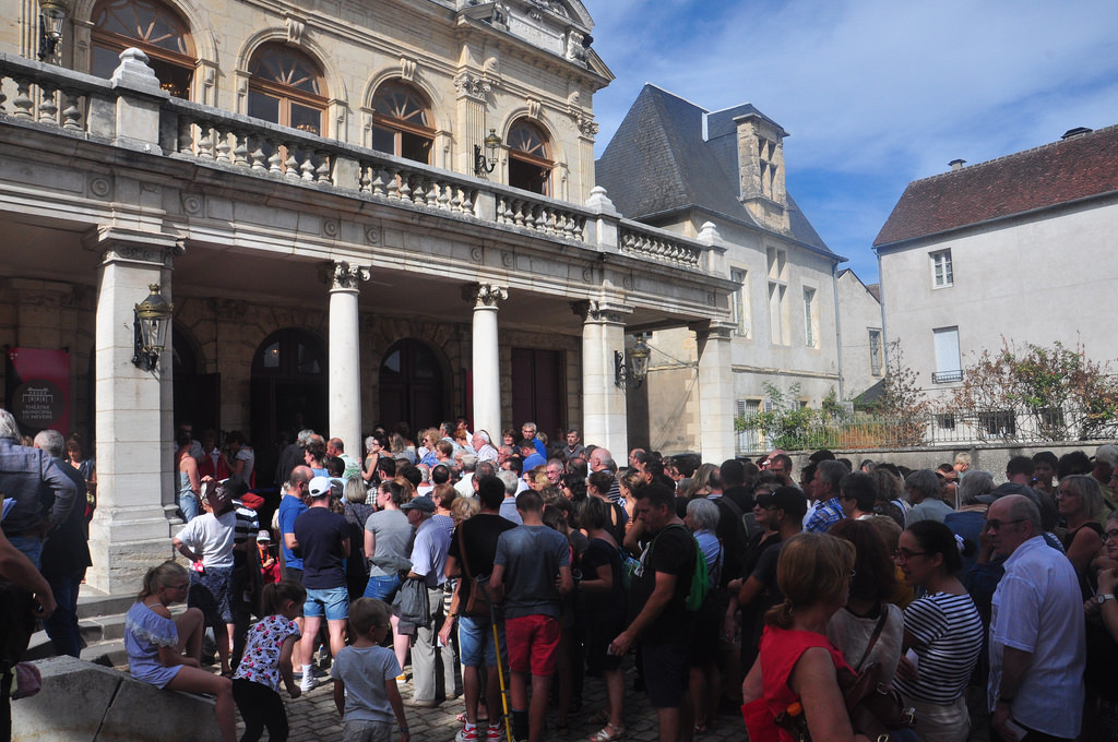 ... acte II pour la billetterie du petit théâtre ! Ce week-end à Nevers...
