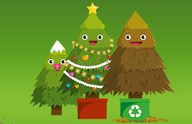À Nevers, les sapins seront collectés du 26/12/18 au 28/01/19.