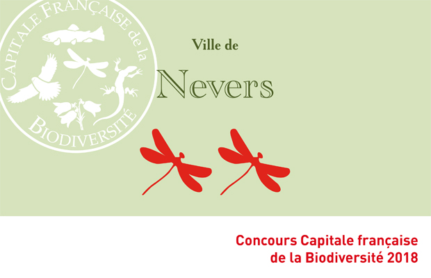 Deux libellules ont été attribuées à la Ville de Nevers par le jury du concours "Capitale française de la biodiversité".