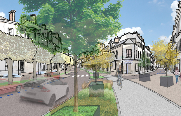 © Ville de Nevers La projet promet une large place aux déplacements doux.