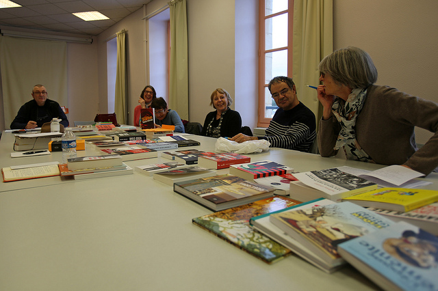 © Ville de Nevers Chaque participant présente ses lectures du mois précédent.