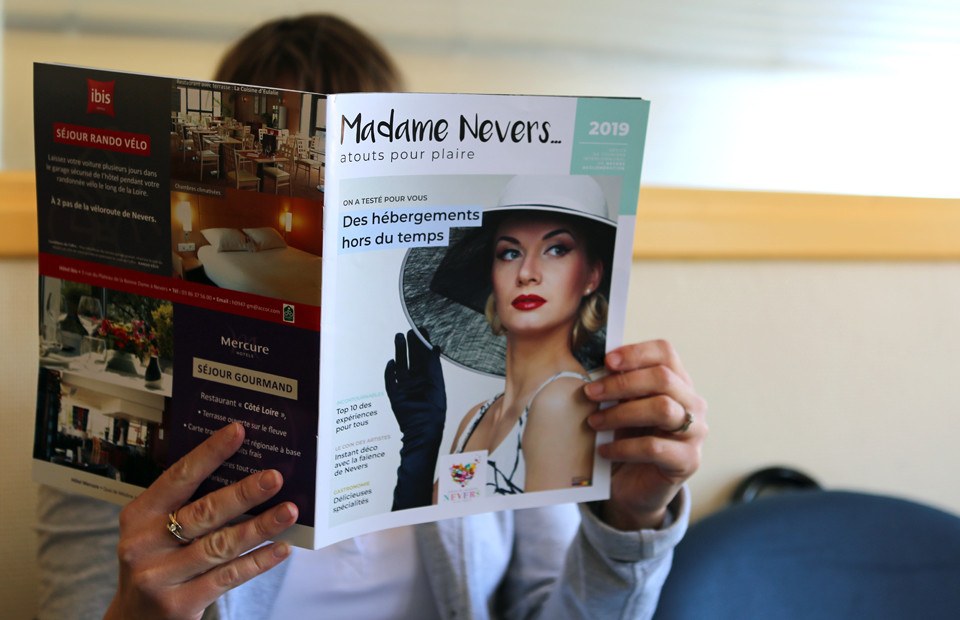 © Ville de Nevers "Madame Nevers", une nouvelle publication qui donne à voir les atouts touristiques de Nevers et sa région.