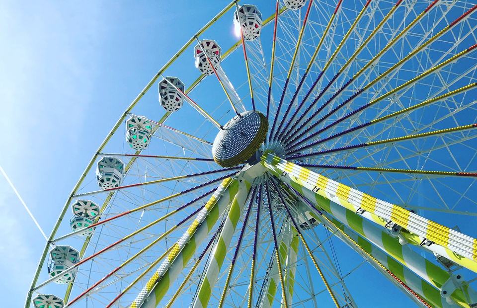 © DR La grande roue, installée au parc, permettra de découvrir une panorama exceptionnel, à 50 m de hauteur.
