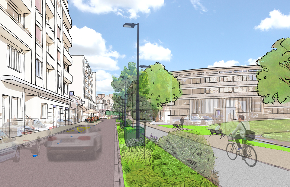© Ville de Nevers Portion entre la place Carnot et la rue Gambetta