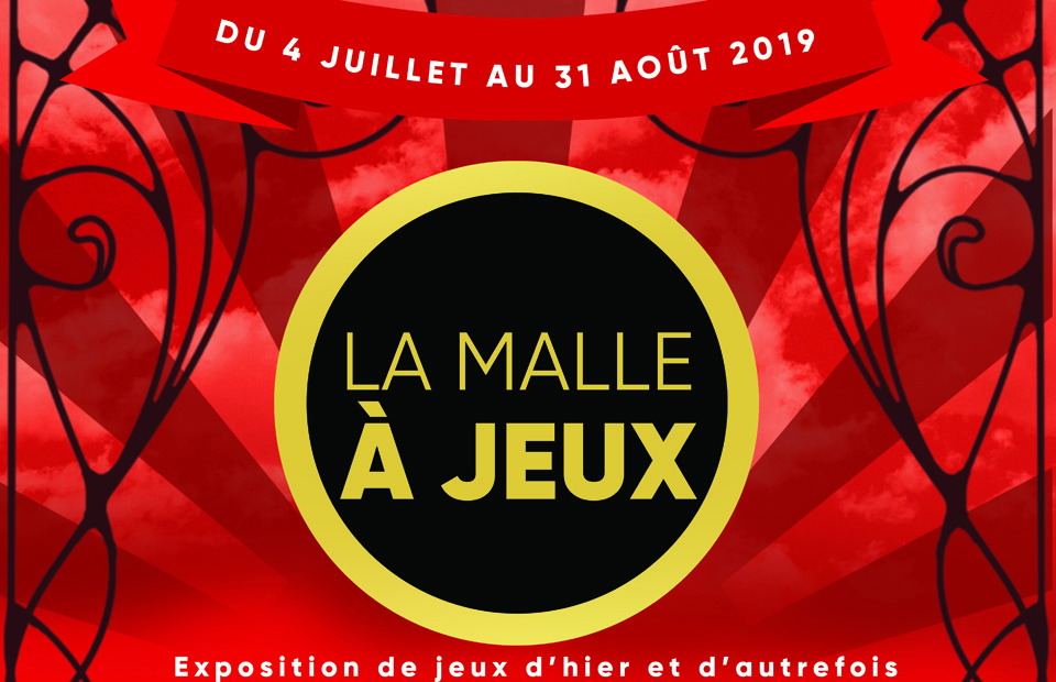 © Ville de Nevers La malle à jeux, une exposition à découvrir tout l'été au Palais ducal.