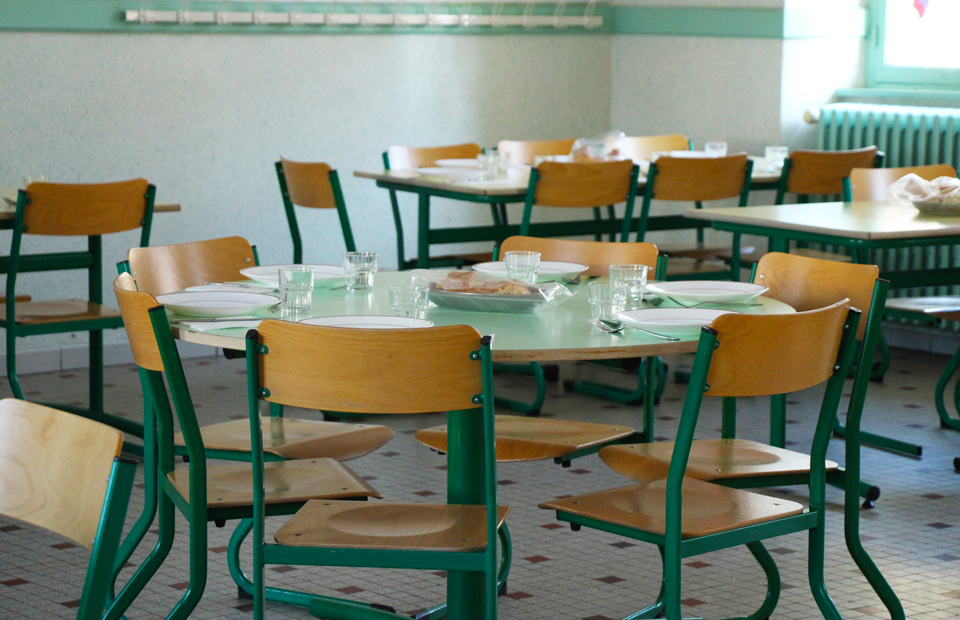 © Ville de Nevers Restaurant scolaire à l'école de Loire.