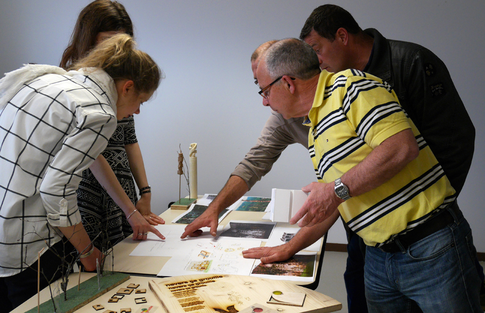 © Ésaab - section CPGE Arts & Design Travail de la classe préparatoire aux grandes écoles Arts & Design sur l'intégration de la petite faune en ville, en partenariat avec la Ville de Nevers (2016).