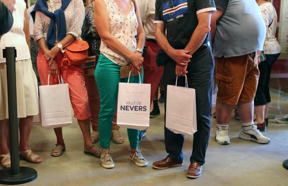© Ville de Nevers Les néo-Neversois sont régulièrement accueillis au Palais ducal.