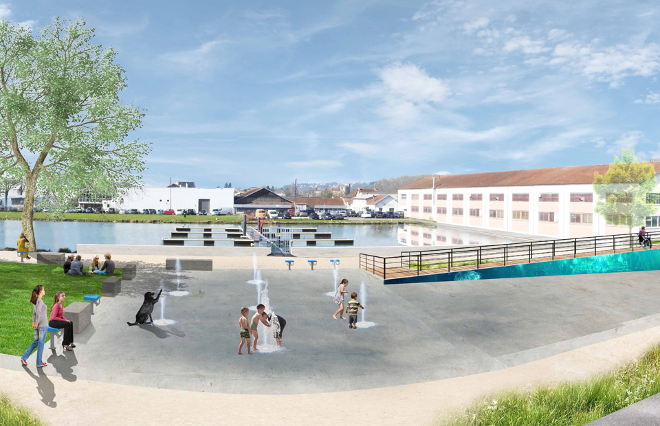 © DR Deux appels à projets invitent les talents à apposer leur patte à la Jonction et au futur parking de l'avenue Pierre-Bérégovoy.