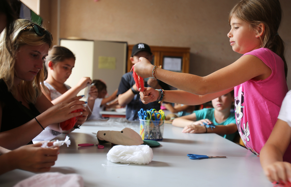 © Blandine Bertrand Les accueils de loisirs de Nevers s'adressent aux 3-14 ans.