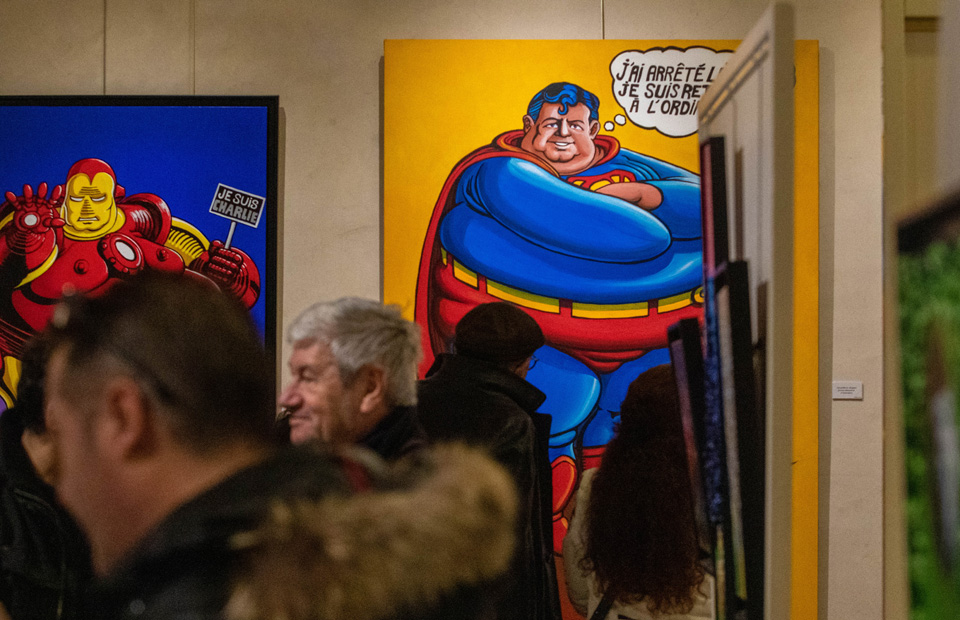 © Youri Gavriloff Expo Charles Bataille à découvrir jusqu'au samedi 4 janvier au Palais ducal.