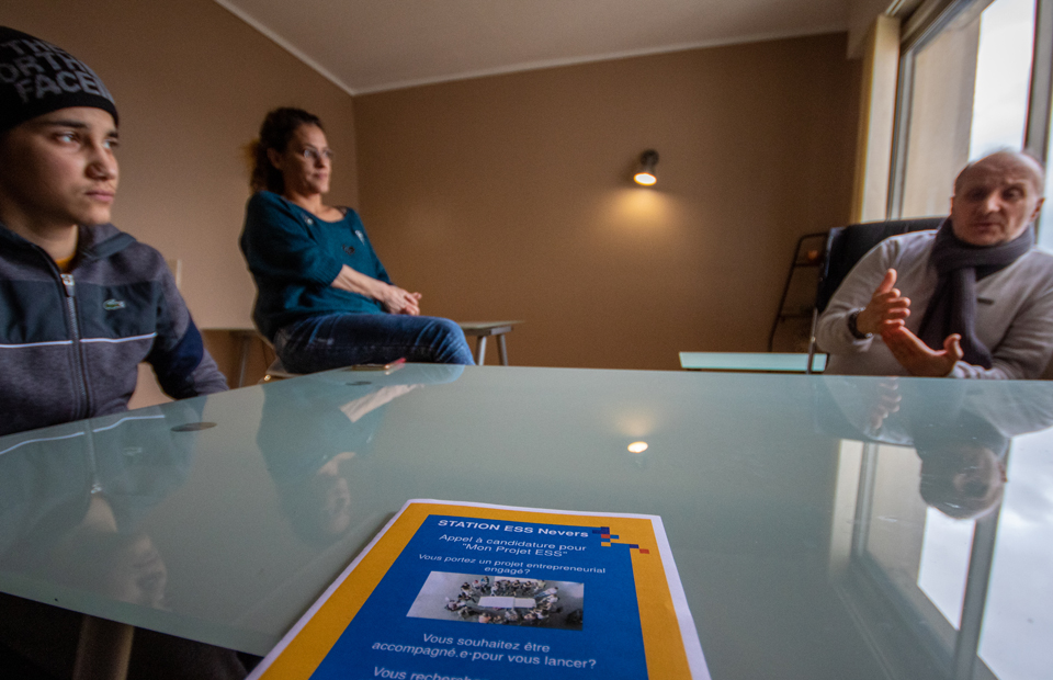 © Youri Gavriloff Station ESS Nevers monte en puissance et accompagne ses premiers porteurs de projets en économie sociale et solidaire.