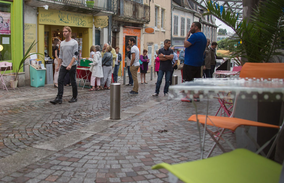 © Ville de Nevers (photo d'archives) La piétonnisation du quartier Saint-Arigle sera effective du jeudi au samedi de 19 h à minuit, à compter du 4 juin.