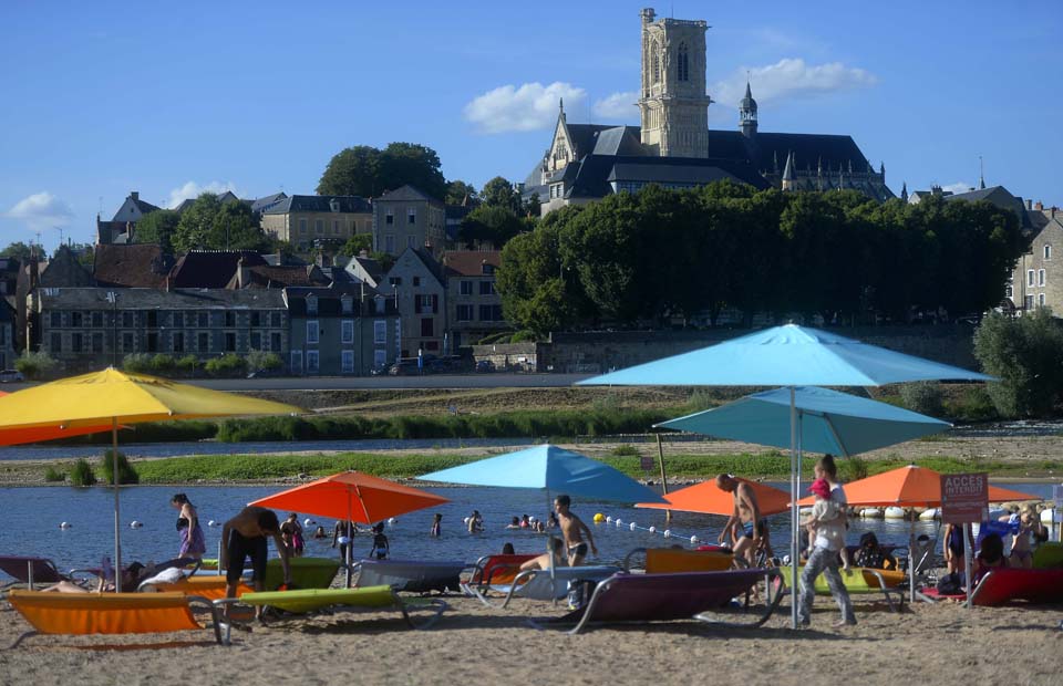 © Ville de Nevers Nevers Plage se tient chaque année sur le plateau de la Bonne-Dame.
