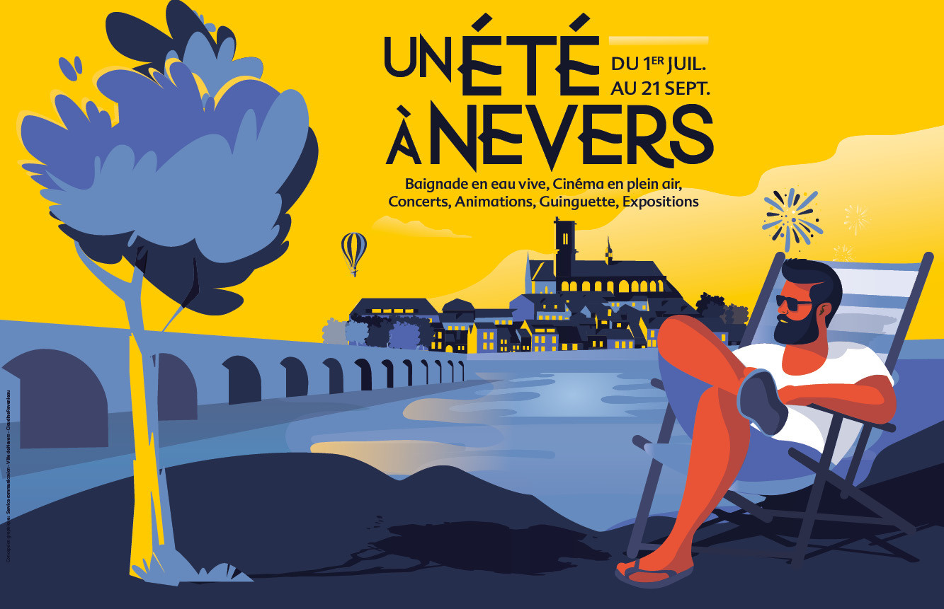 © Ville de Nevers Un Été à Nevers se tiendra jusqu'à fin septembre cette année.