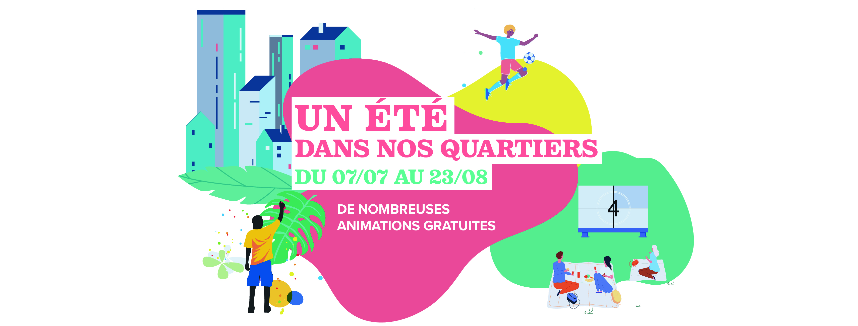 © Ville de Nevers Passer l'été dans son quartier, c'est vivre un été animé !
