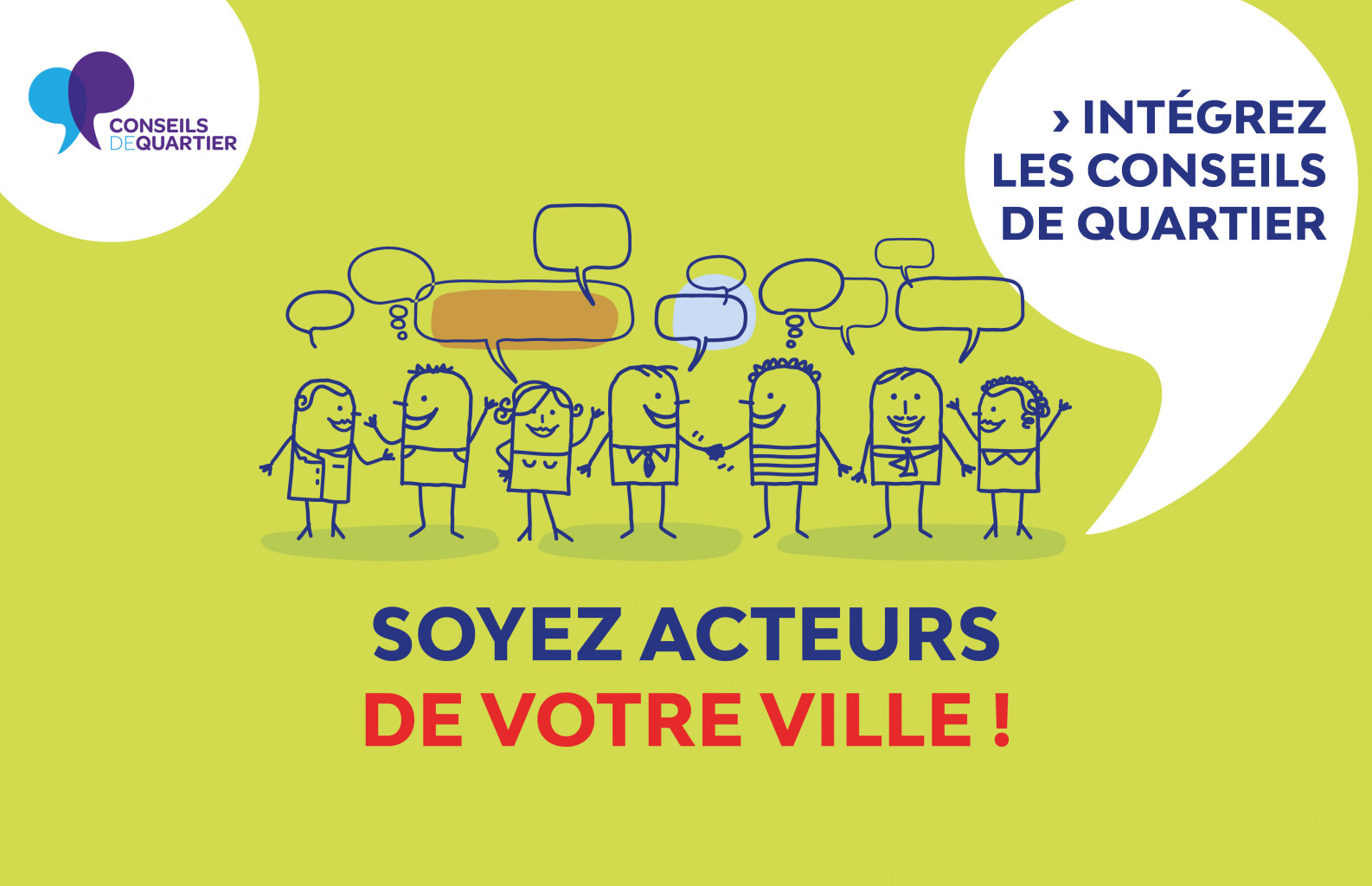 © Ville de Nevers Intégrez un conseil de quartier avant le 16 octobre.