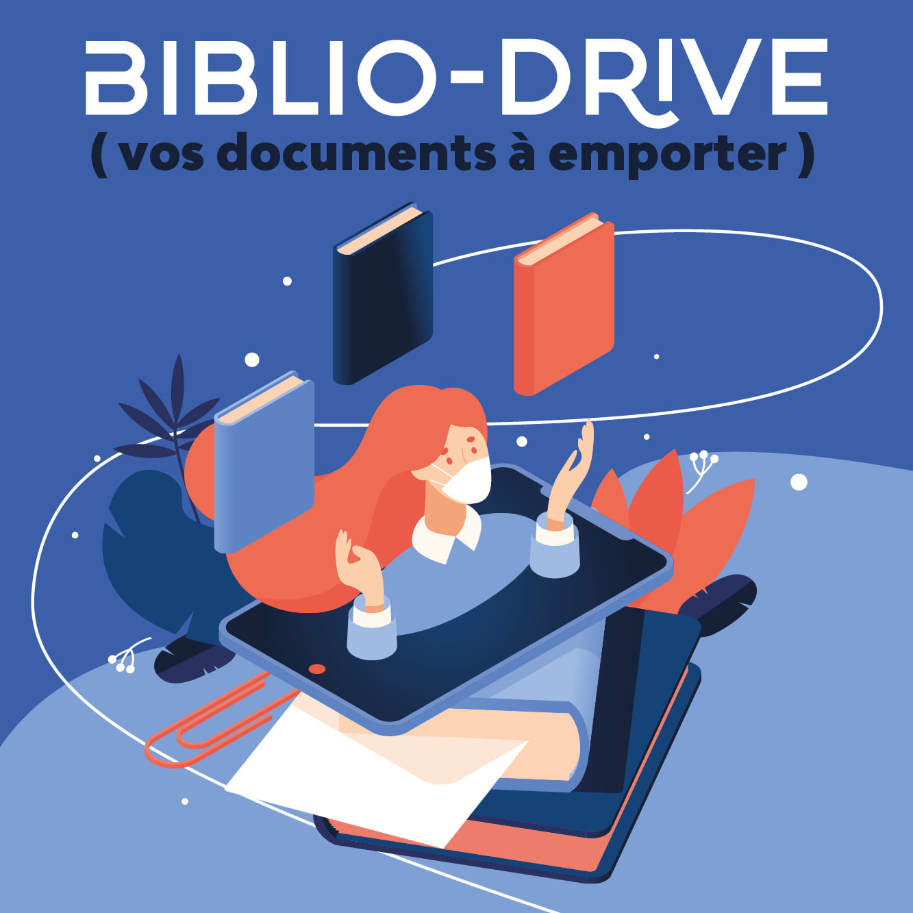 © Ville de Nevers À partir de mardi 3 novembre, le service "bibliodrive" fait son grand retour à la médiathèque.
