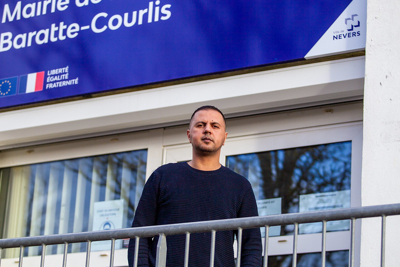 Photo Youri Gavriloff Mourad Kaidgherbi a pris ses fonctions d'agent de la Brigade de tranquillité urbaine le 18 janvier, dans les quartiers Est.