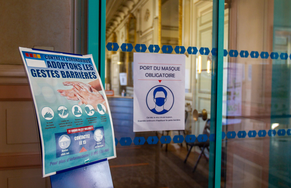 © Youri Gavriloff Depuis le 21 mars 2021, le port du masque est obligatoire partout sur la commune de Nevers.