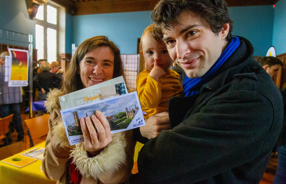 © Youri Gavriloff - Photo d'archives Les nouveaux neversois se verront remettre un Pass Bienvenue et un chéquier de réductions.