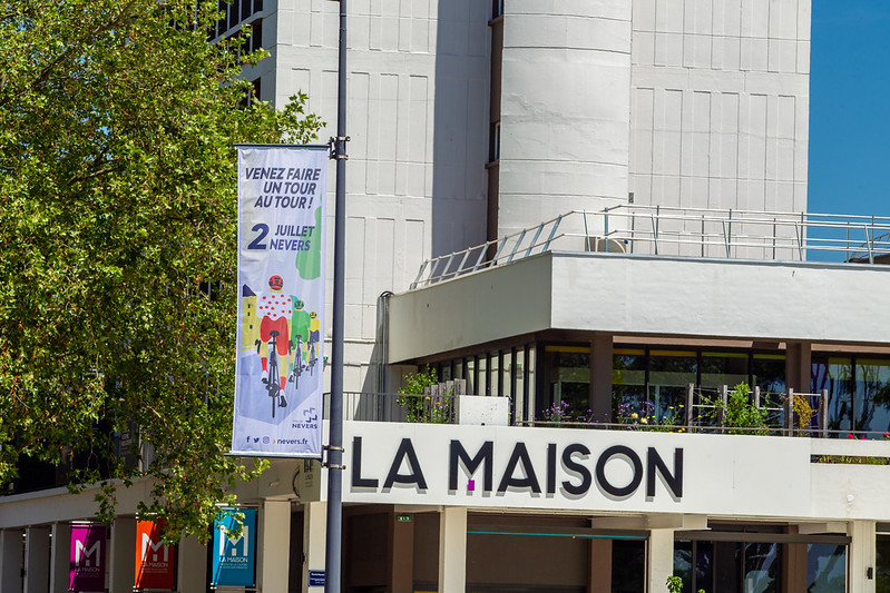 © Ville de Nevers Le Tour de France passera dans Nevers vendredi 2 juillet.