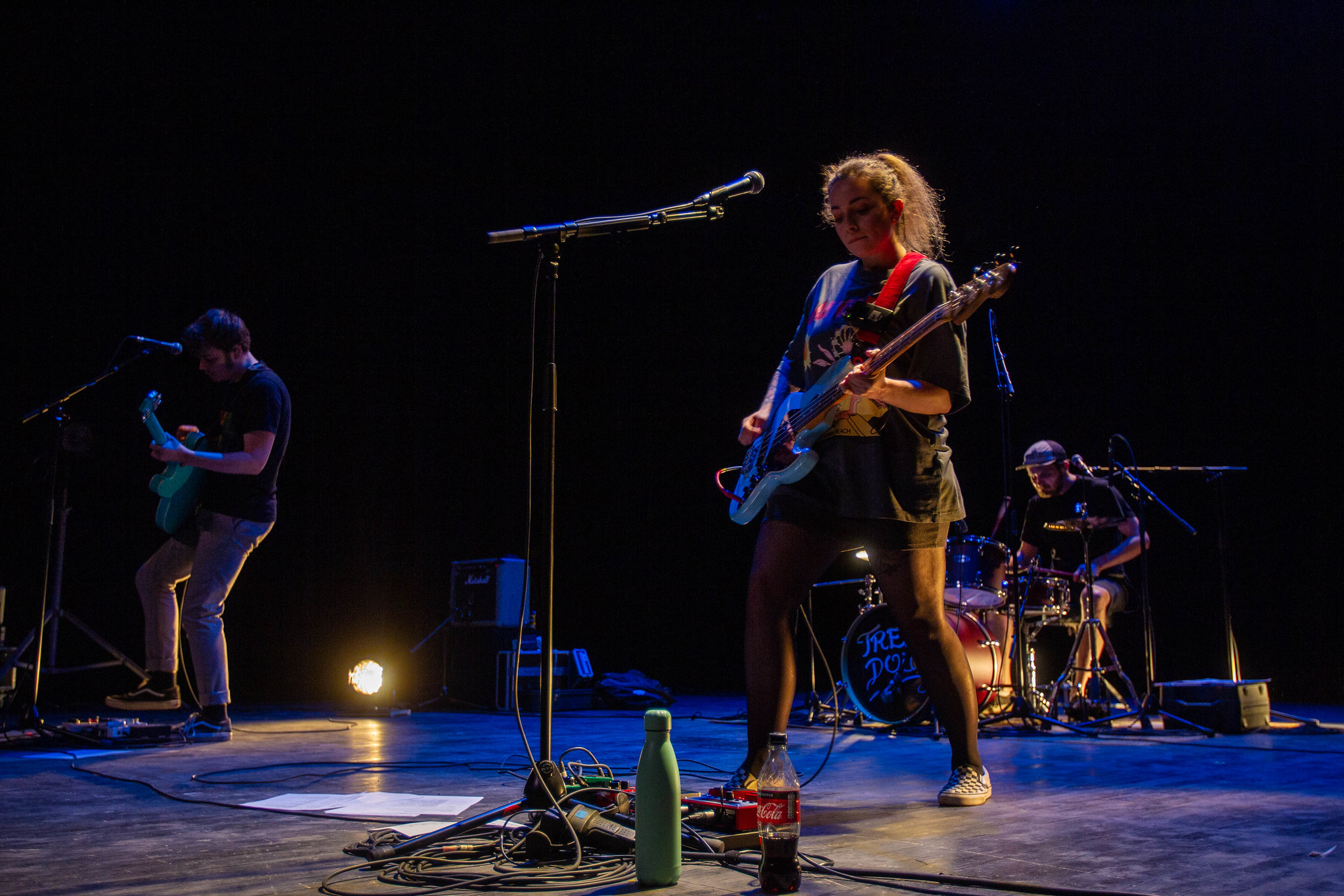 Photo Youri Gavriloff Plastic Age a préparé la reprise des concerts lors d'une résidence au Théâtre municipal de Nevers.