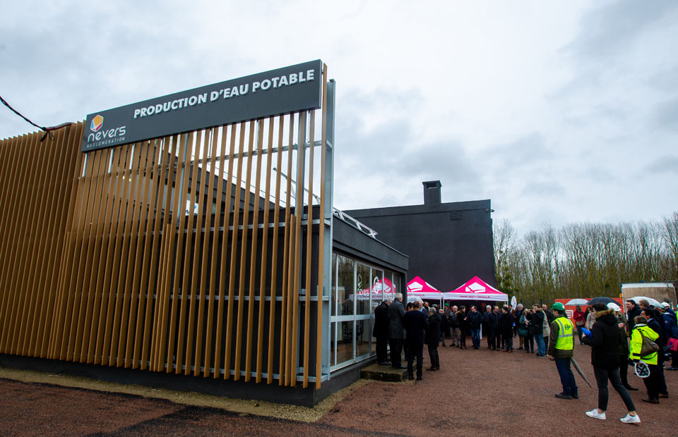 © Nevers Agglomération L'Unité de traitement de l'eau potable a été inaugurée en février 2020 à la Jonction.