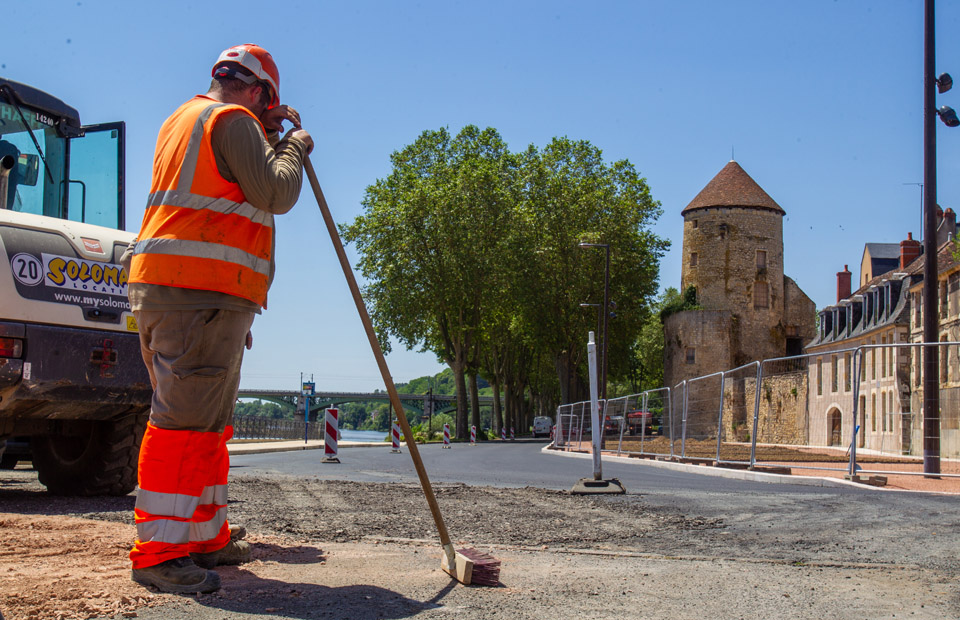 © Youri Gavriloff Avancée des travaux quai des Mariniers (juin 2021)