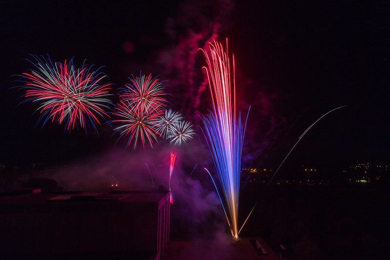 © Ville de Nevers (photo d'archives) Du bleu, du blanc et du rouge pour le feu d'artifices neversois !