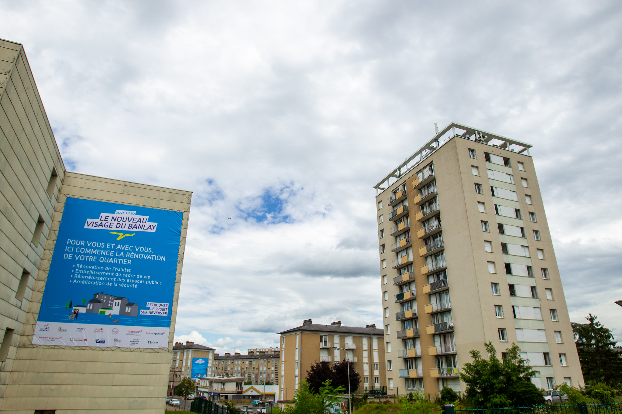 © Ville de Nevers Pour Nièvre Habitat, le PRU Banlay est également un défi humain, avec 190 ménages à reloger.