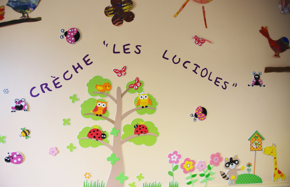 © Ville de Nevers Détail de la crèche familiale Les Lucioles, située dans le quartier des Courlis.
