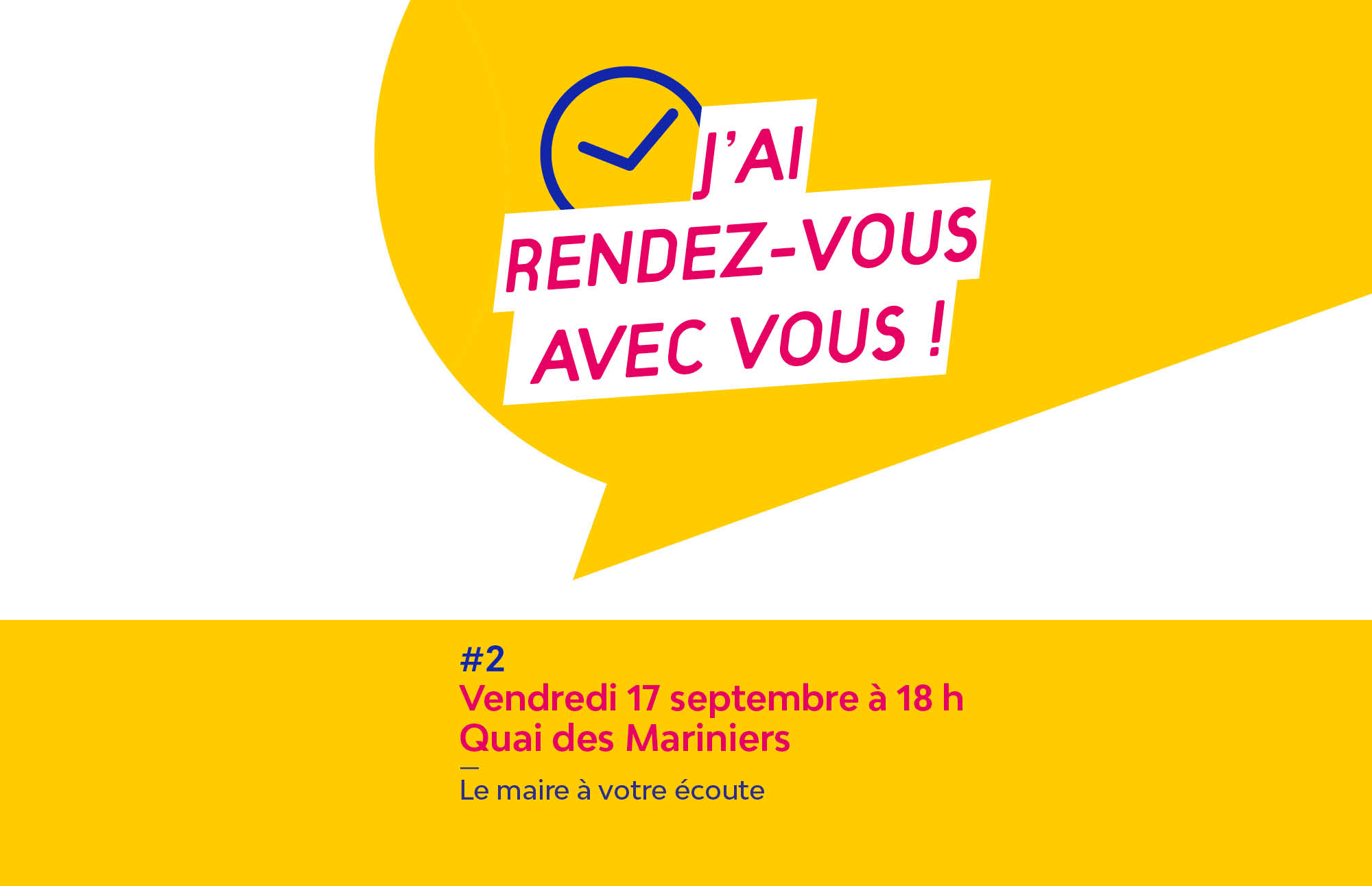 © Ville de Nevers "J'ai rendez-vous avec vous", vendredi 17 septembre à 18 h, Quai des Mariniers.