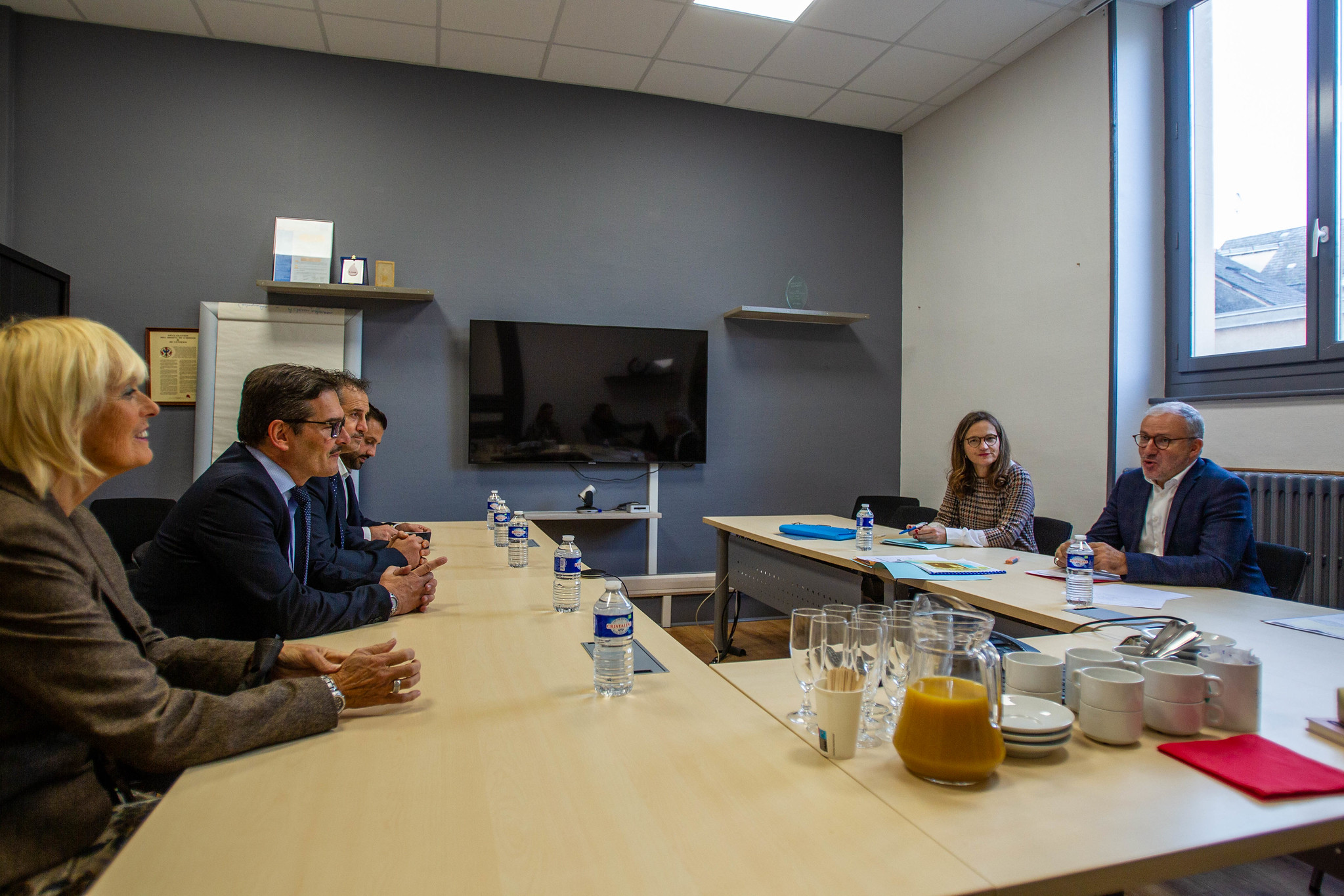 Arrivée samedi 13 novembre, la délégation lourdaise passe trois jours à Nevers, autour de la signature du jumelage entre les deux villes.