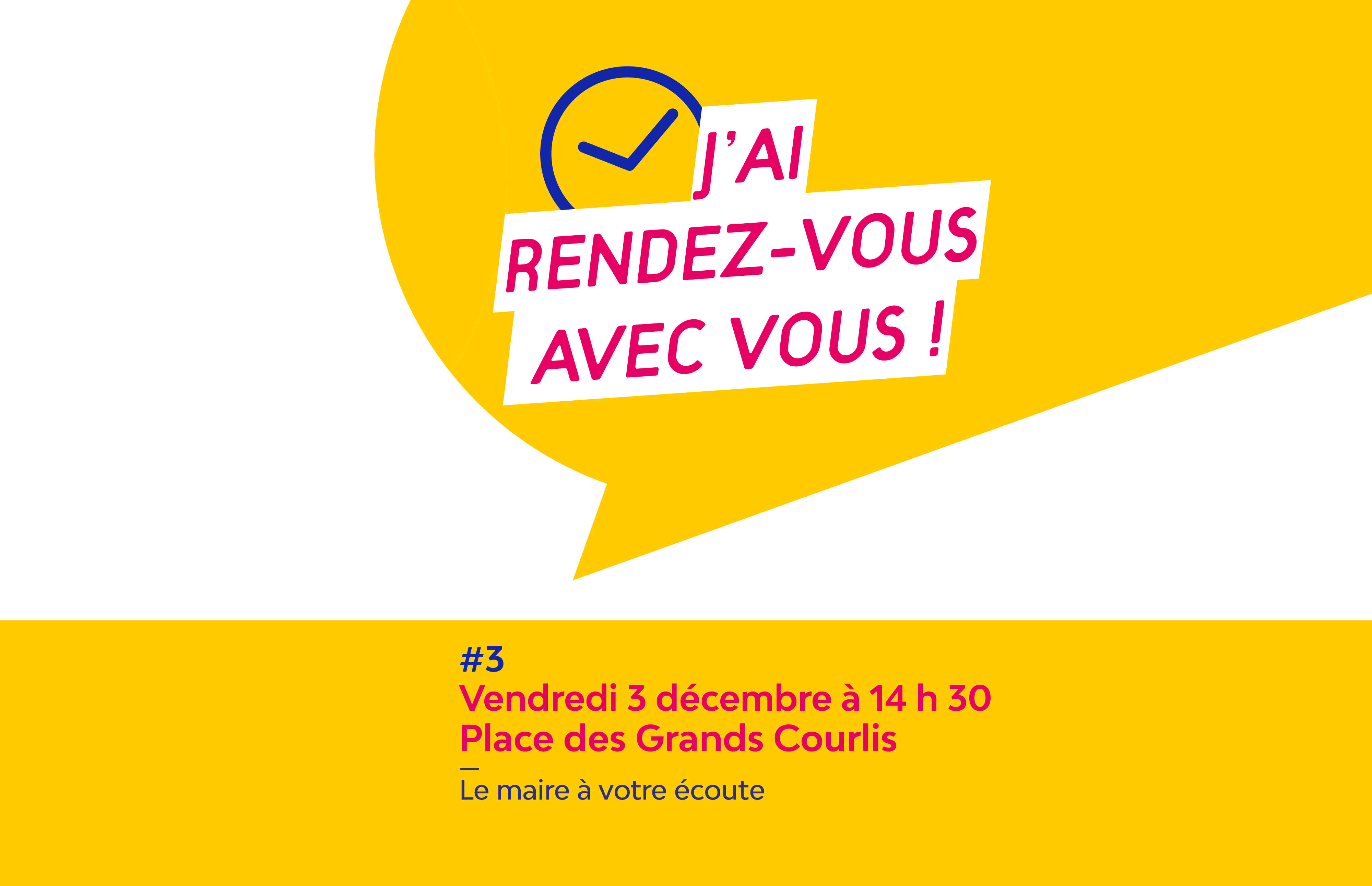 © Ville de Nevers "J'ai rendez-vous avec vous", vendredi 3 décembre à 14 h 30, place des Grands Courlis.