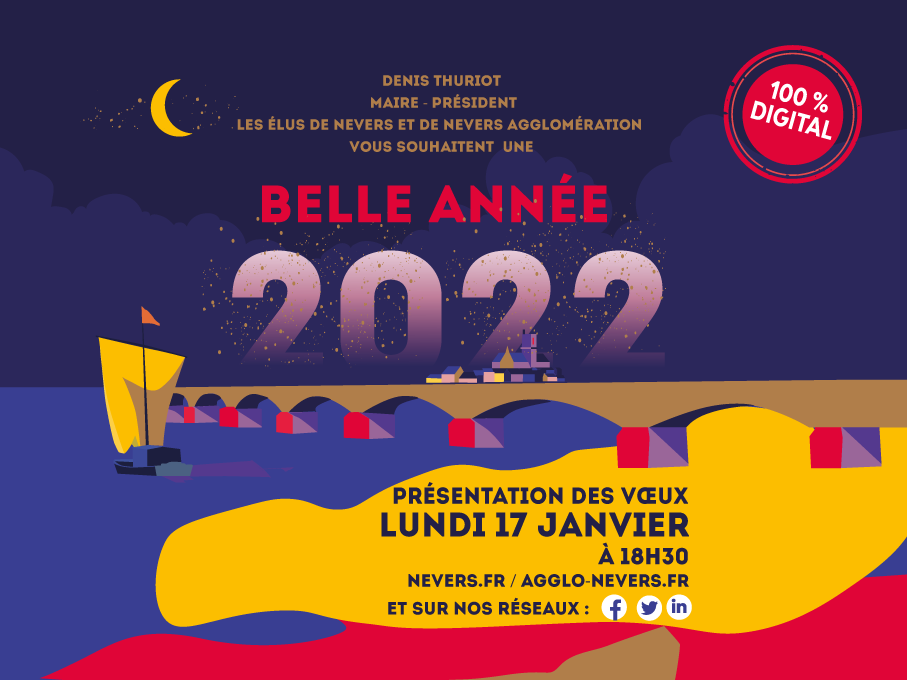 Vœux aux habitants de Nevers et de l’agglomération Voeux 2022