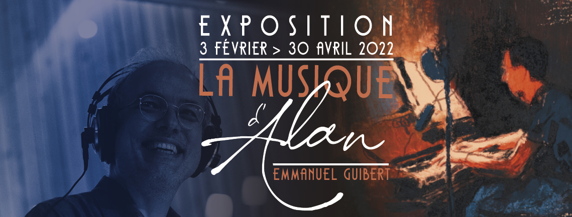 A la médiathèque de Nevers, une nouvelle exposition vient d’être installée. Elle s’intitule : « La musique d’Alan et d’Emmanuel Guibert ».