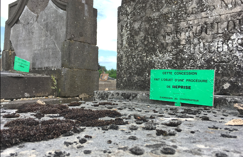 Un constat d’abandon de concessions funéraires aura lieu le 20 septembre 2022, au cimetière Jean-Gautherin. 